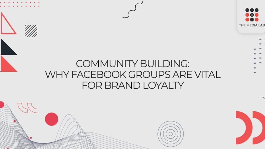 Facebook groups for community building