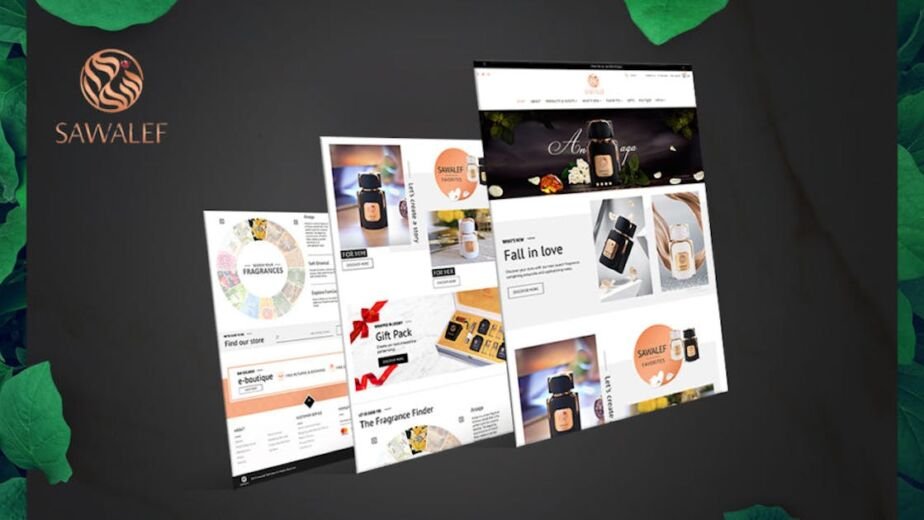 A new Luxury perfume website launched in UAE by The Media Lab